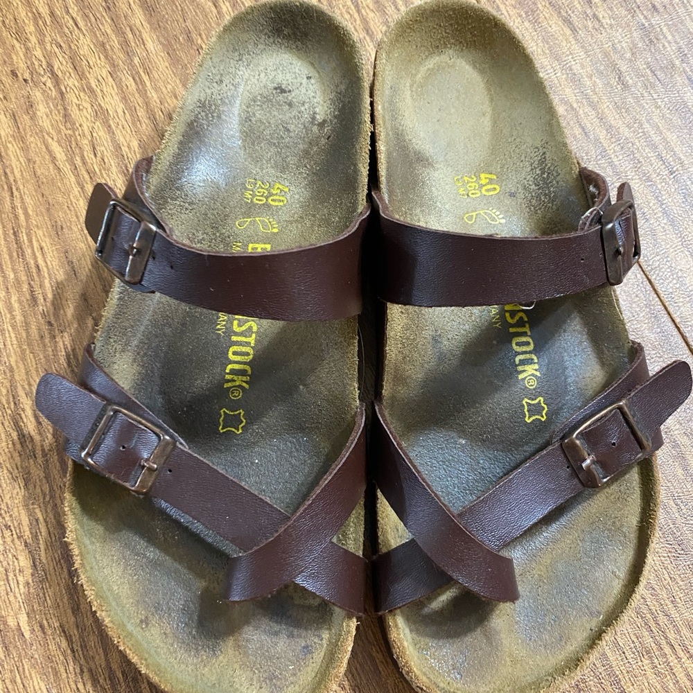 Brown Birkenstock Sandals